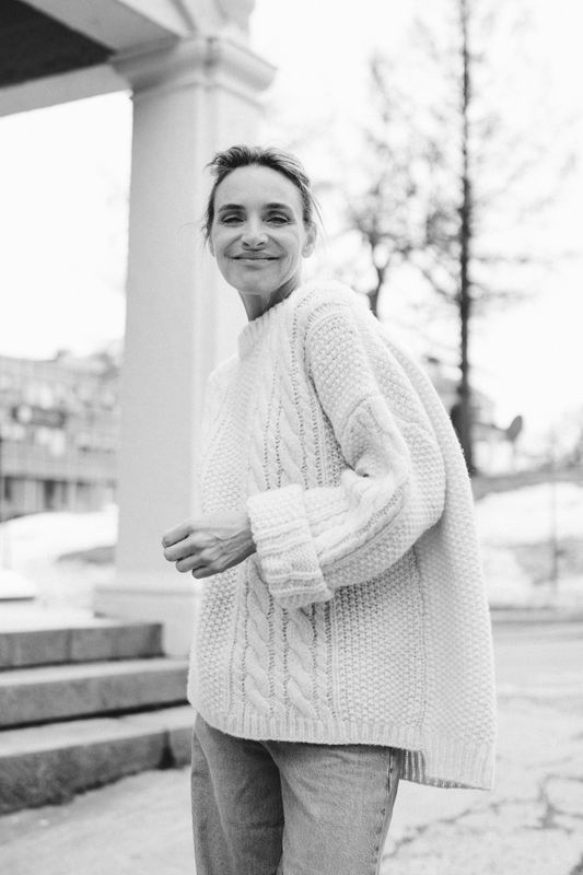 Bodil Sweater Ecru