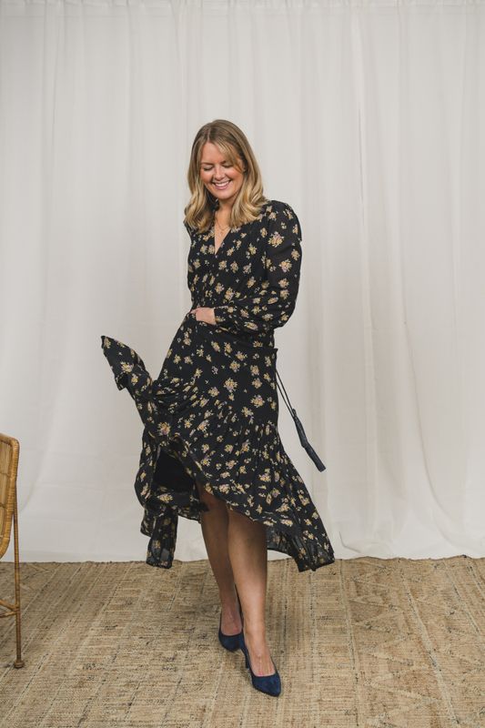 Bohemian Midi Dress Night Time