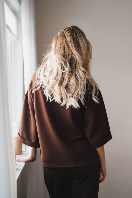 Elle Top Cocoa Brown 