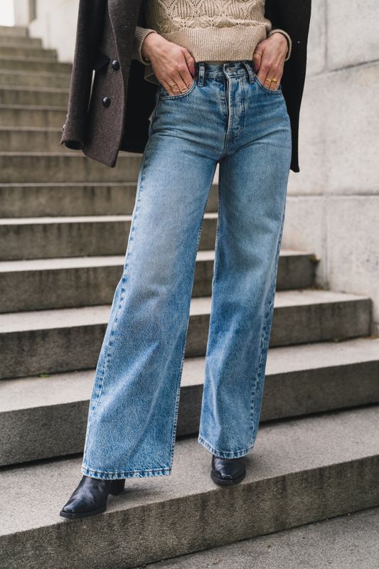 Lindsay Palazzo Jackson Wash Out Stone Bleach