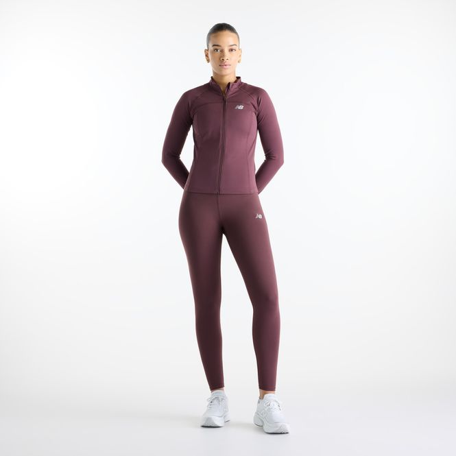 Hovedbilde NB Harmony Fitted Full Zip Cherry Leather 