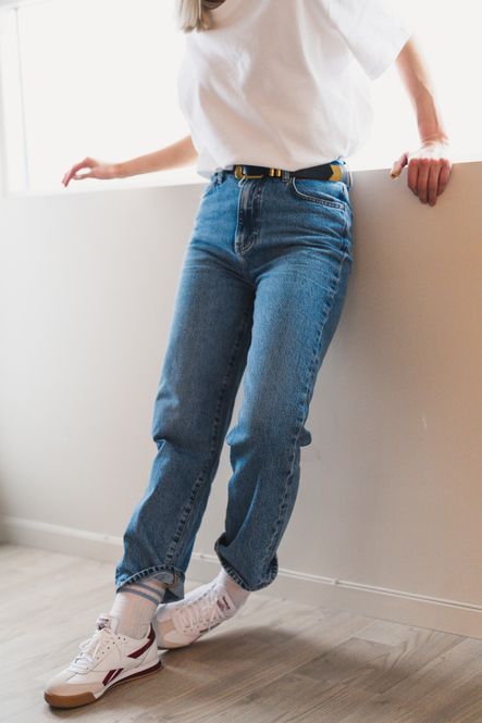 Hovedbilde Holly Washed Mid Blue 