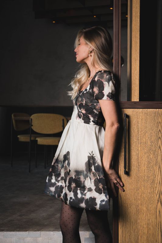 Vanda Mini Dress Dusty Poppy 