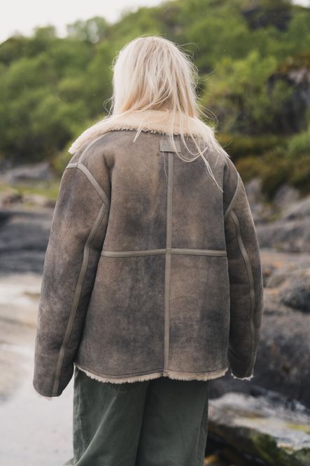 Hovedbilde Louie Shearling Jacket Taupe 