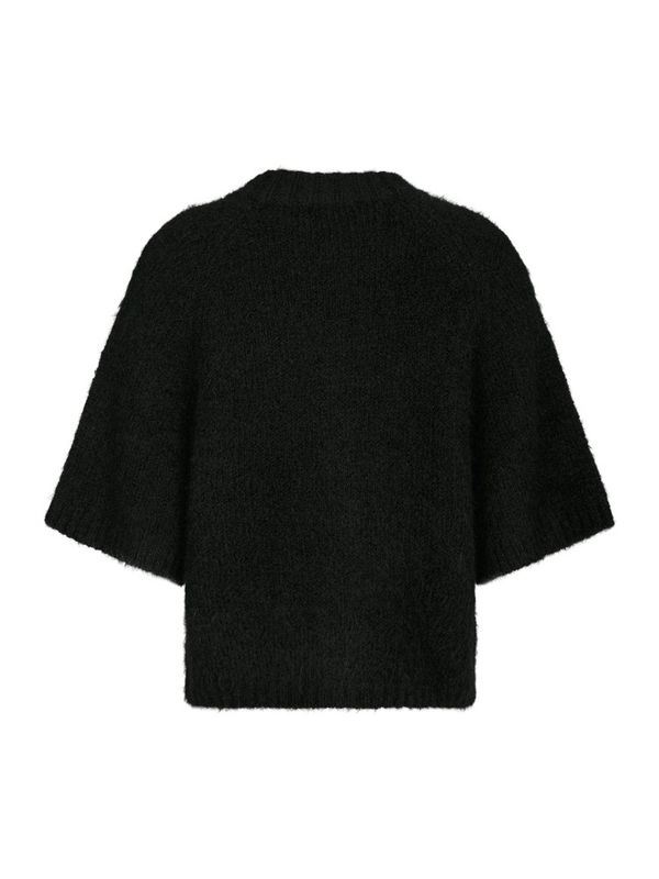 Benuta Fluffy Knit Cardigan Black 