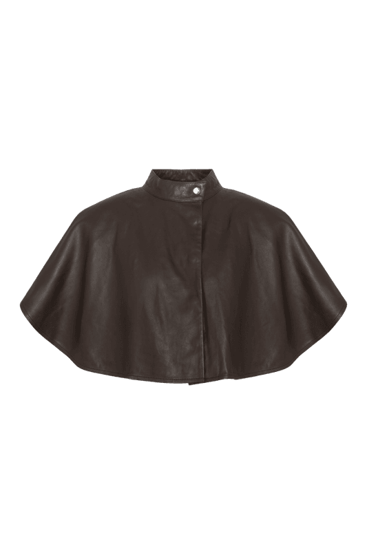 Zoe Cape Dark Brown 