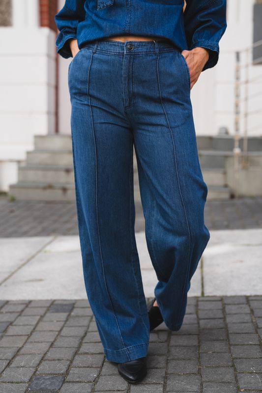 Sarana Pants Medium Dark Blue 