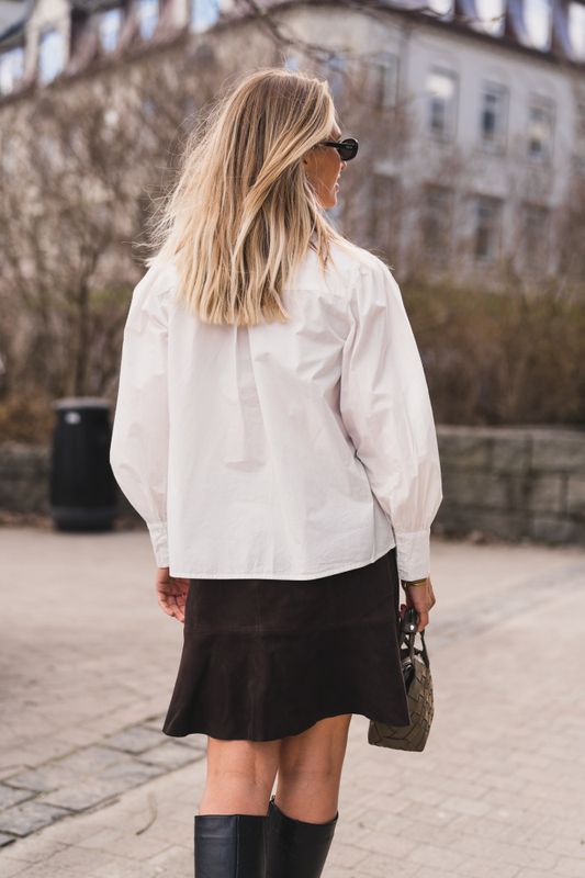 Ane LS Shirt Star White 
