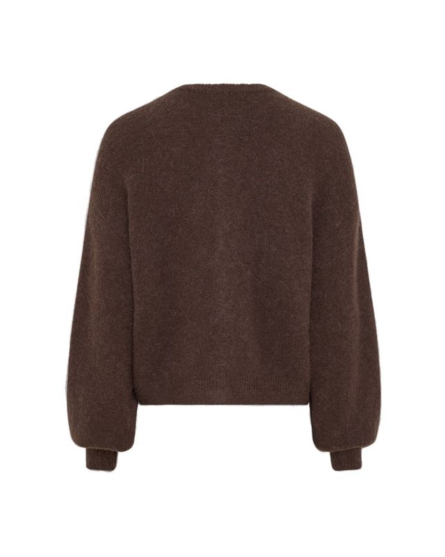 Bondie Hope Cardigan Hot Fudge 