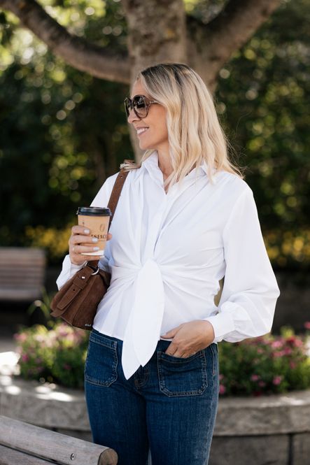 Hovedbilde Lee Shirt White Cotton