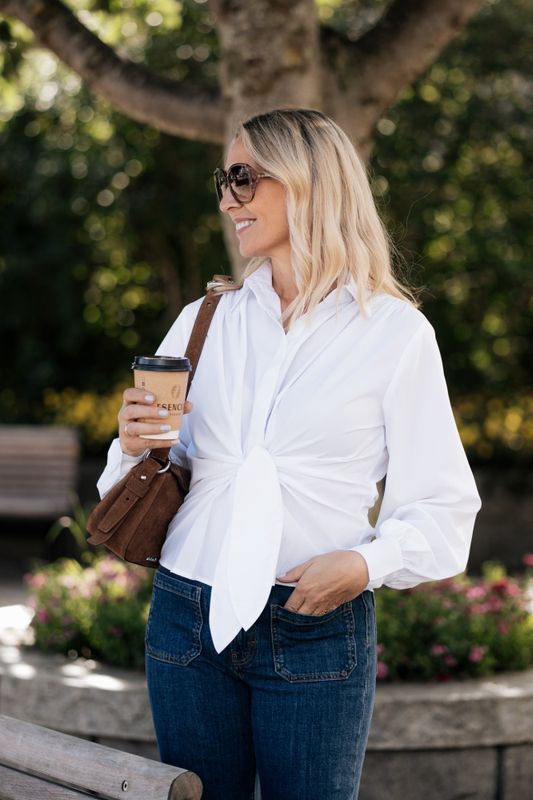 Lee Shirt White Cotton