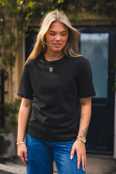 Hovedbilde Melea Icon Tee Black/Egret 