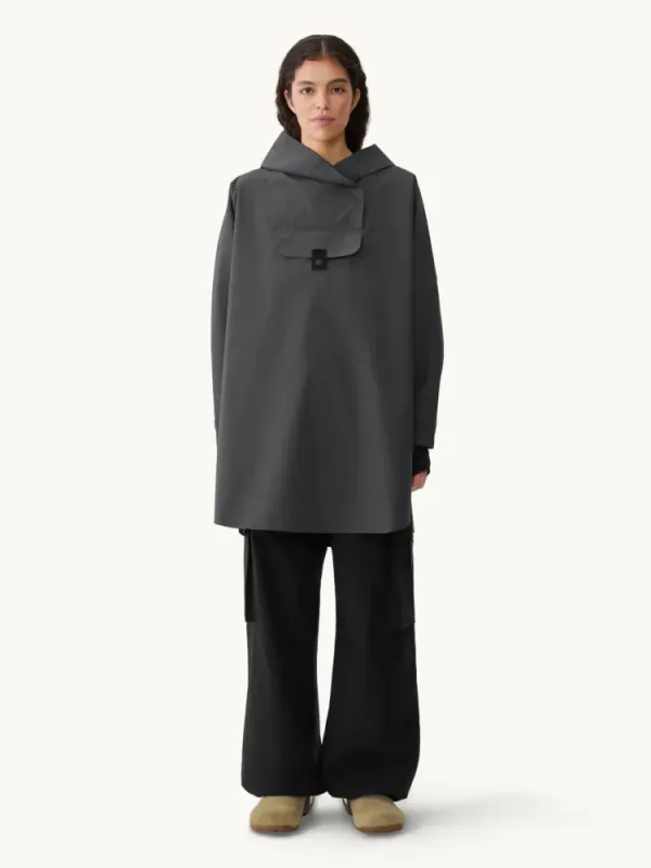 Bergen Poncho Dark Cloud 