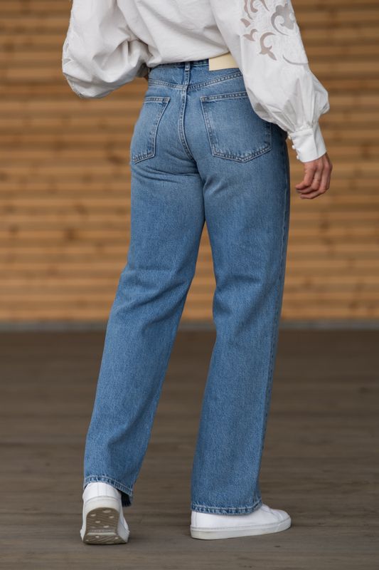W Wide Jeans Light Blue 