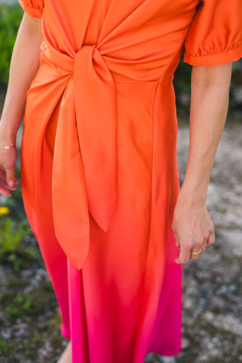Faye Dress Semi Rich Gradient Punch 