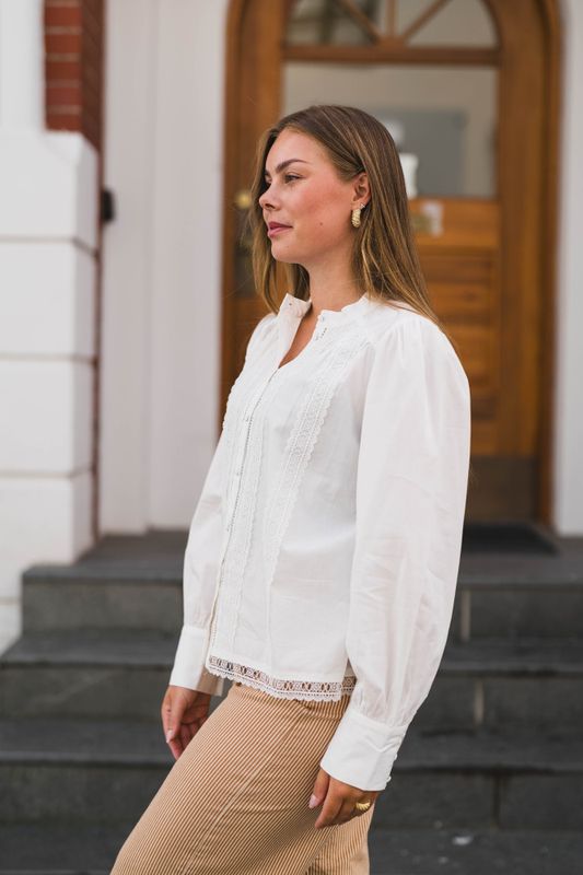 Gunio LS Shirt Star White 