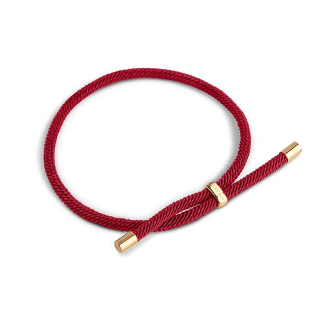 Hovedbilde Color Cord Bracelet Bordeaux