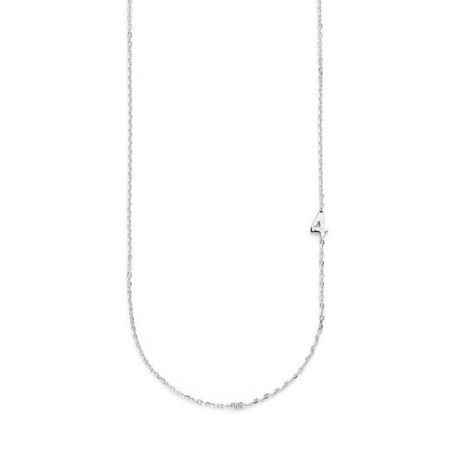 Hovedbilde Big Number Necklace Silver - 40L - 4