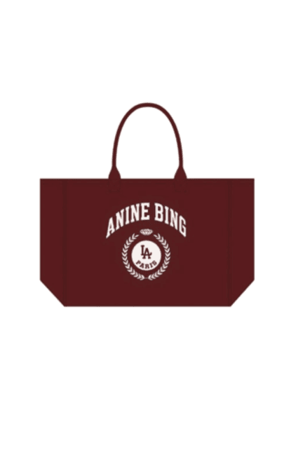 Hovedbilde Leo Canvas Tote Collegiate Fig Burgundy 