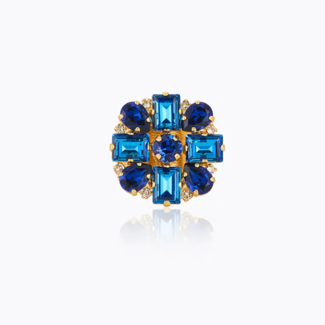 Hovedbilde Diora Statement Ring ReCreated Blue Combo 