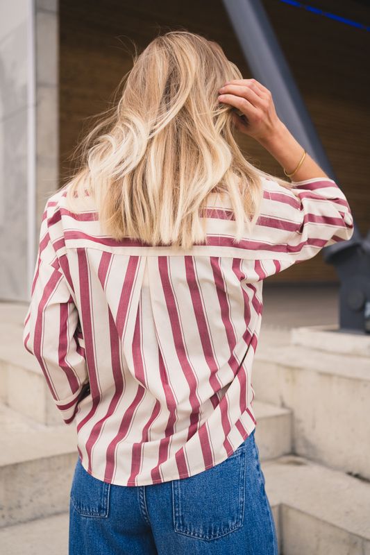 Susana Selmina 3/4 Shirt STP Rhodode/Oatmeal