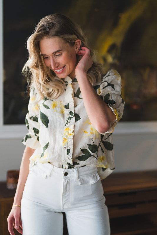 Linen Blouse Sunlight 