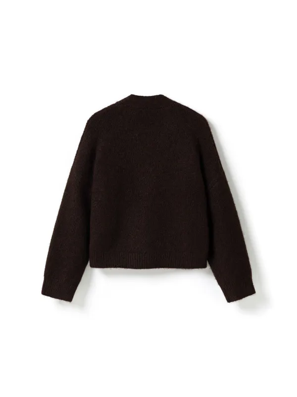 Laiana Knit Cardigan Chocolate 