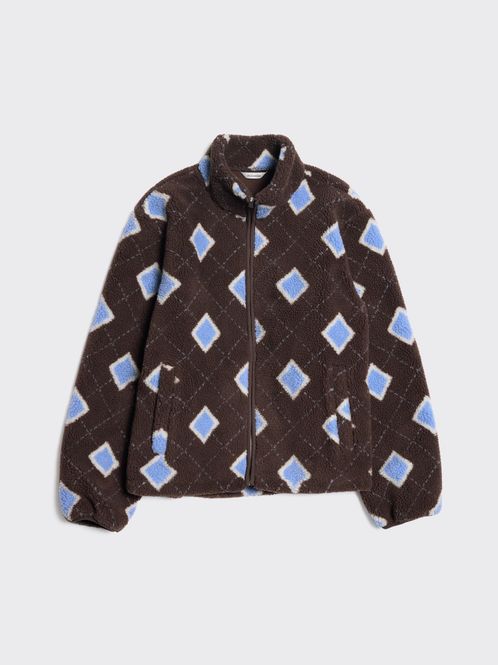 Hovedbilde Fossekall Fleece Jacket Brown Mix 