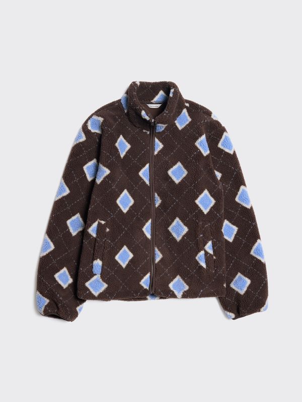 Fossekall Fleece Jacket Brown Mix 