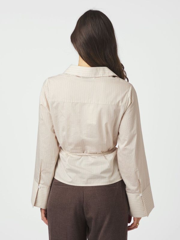 Clarida Rose Stripe Shirt Light Yellow 