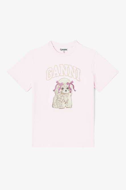 Hovedbilde Basic Cotton Jersey T-Shirt Chalk Pink 