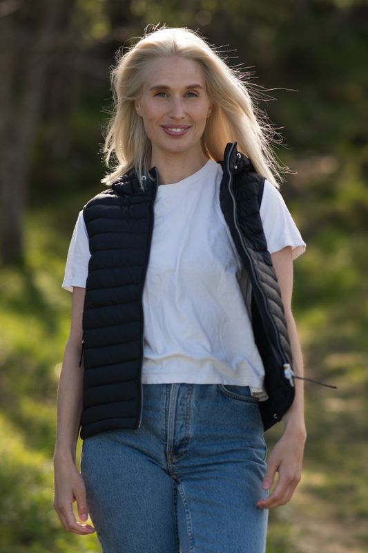 Hope Down Vest Black 