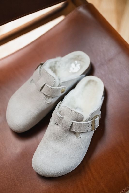 Boston Shearling Antique White 