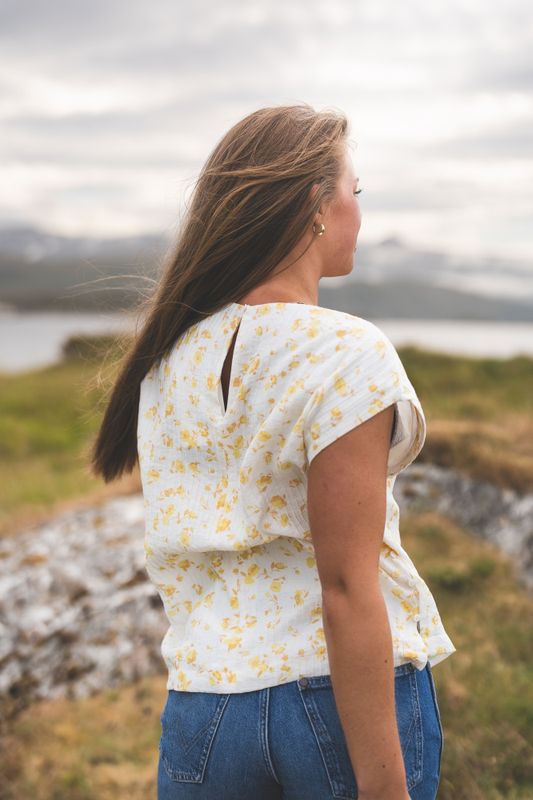 Falisha SL Top AOP Sundress Flower