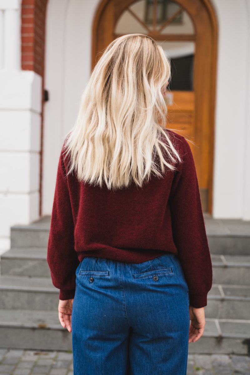 Ninell Cardigan Tawny Port 