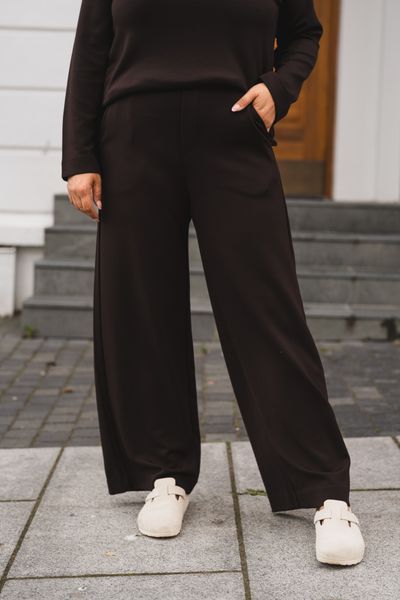 Hovedbilde Gincette Pants Chocolate Brown