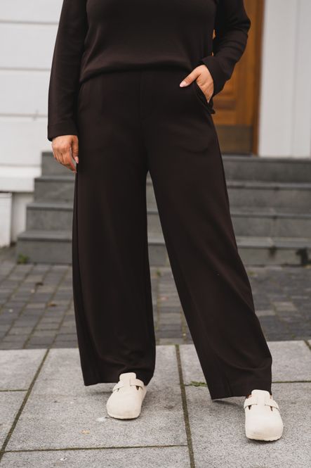 Hovedbilde Gincette Pants Chocolate Brown