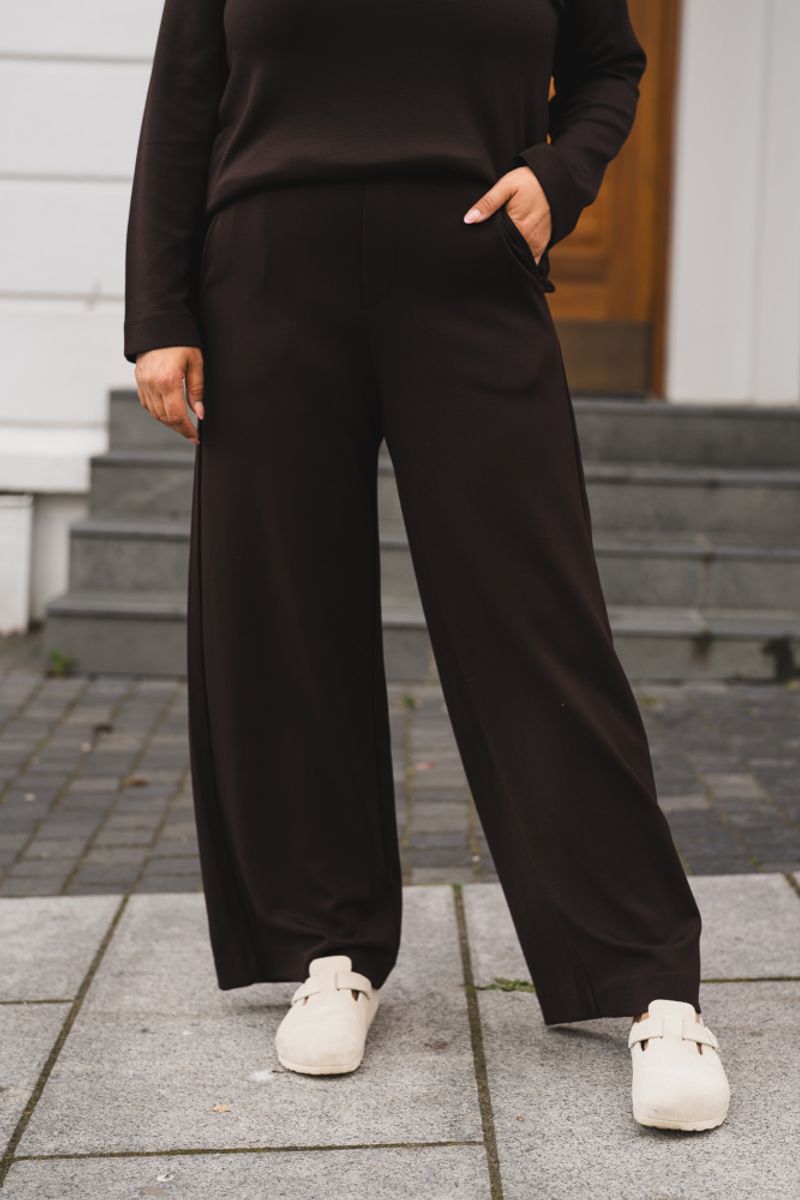 Gincette Pants Chocolate Brown