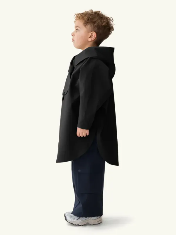Bergen Poncho Mini Black 
