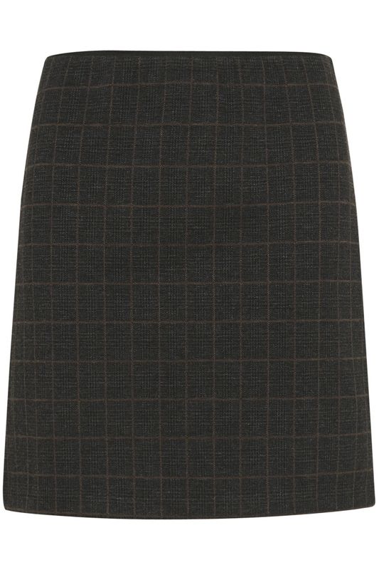 Corinne Skirt Grey Check 