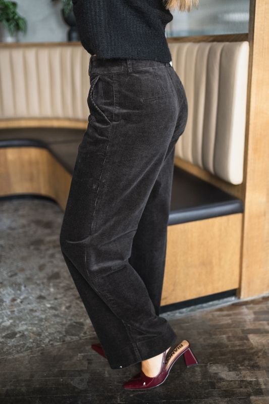 Dena 837 Dark Coffee Corduroy Regular 