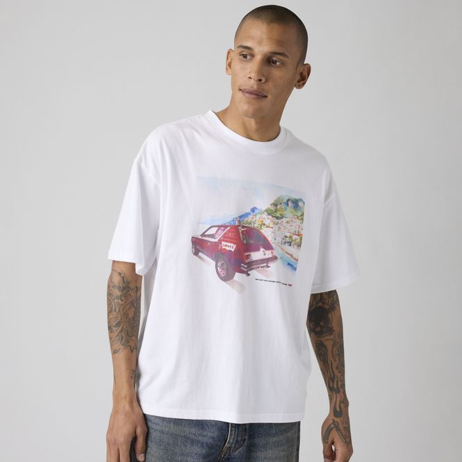 Hovedbilde Boxy Tee Coastal Creative White
