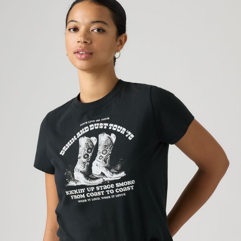 Favorite Tee Denim And Dust Boots Antracite 