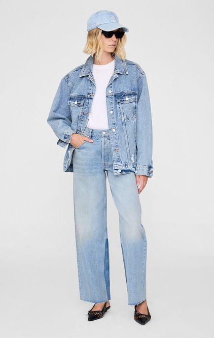 Hovedbilde Jeremy Baseball Cap AB Bleached Blue Denim 