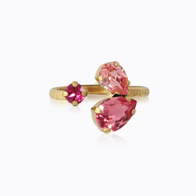 Hovedbilde Alisia Ring Gold Rose Combo 