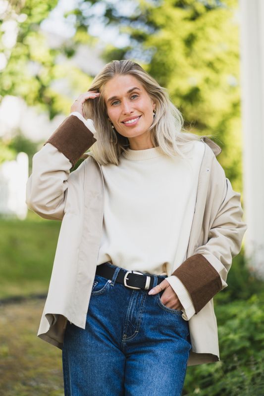 Anca LS Parka Jacket Oxford Tan 