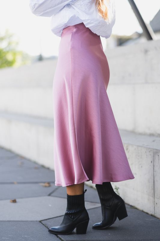 Bovary Skirt Evening Rose