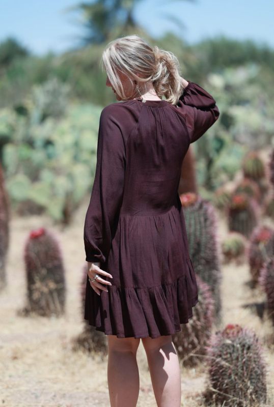 Everyday Mini Dress Mulberry 