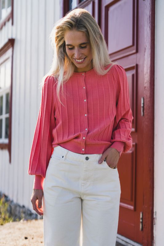 Guru Cardigan Tea Rose 