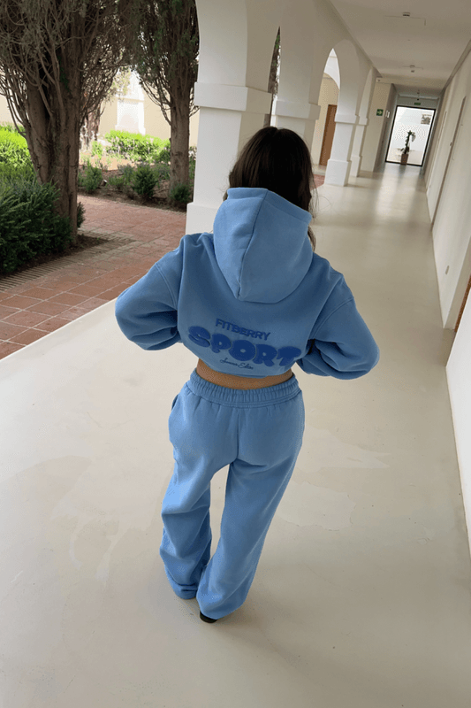 Summer Edition Straight Leg Joggers Blueberry 